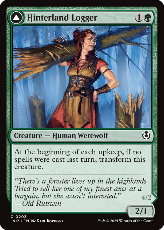 Hinterland Logger // Timber Shredder (INR-203) (Foil)