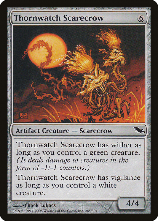 Thornwatch Scarecrow (SHM-265) (Foil)