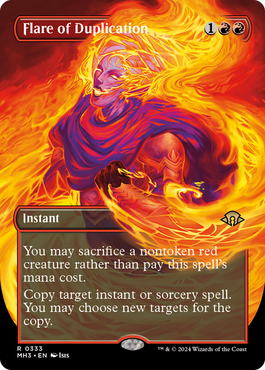 Flare of Duplication (MH3-333) (Borderless) (Foil)