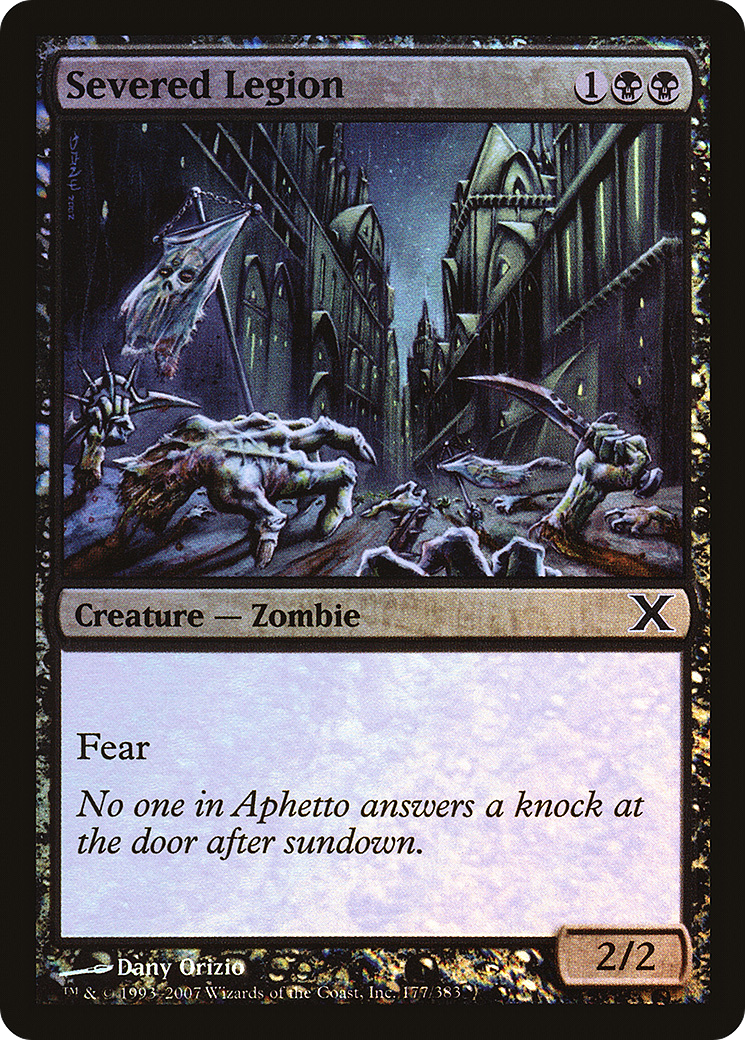 Severed Legion (10E-177★) (Foil)