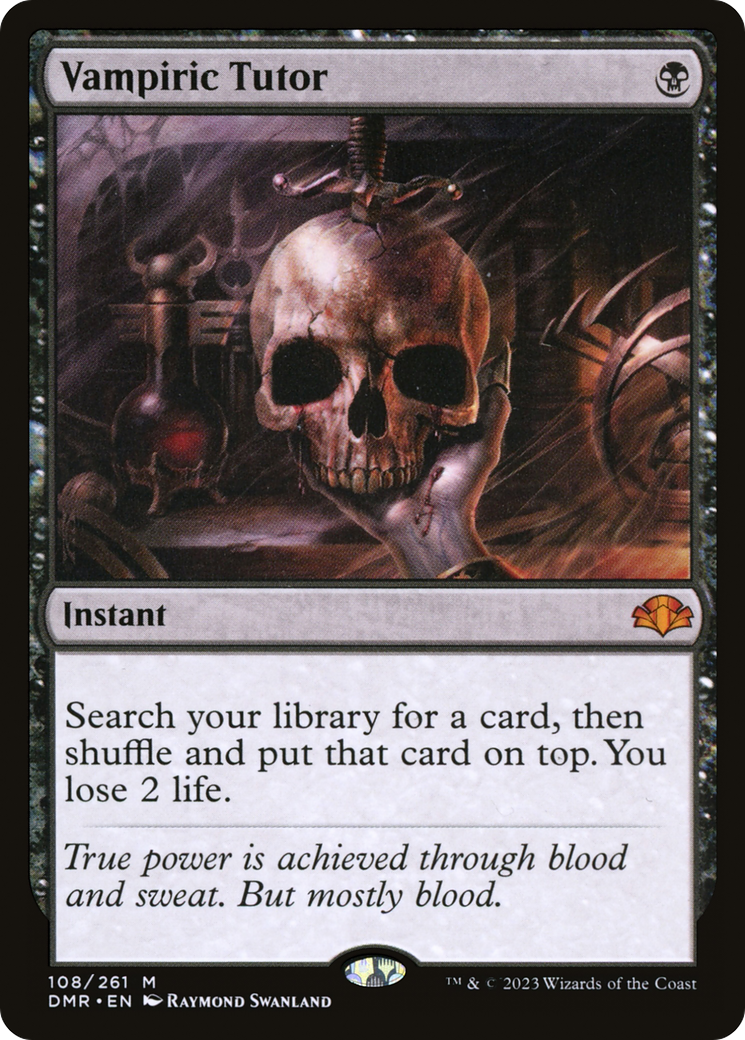 Vampiric Tutor (DMR-108) (Foil)