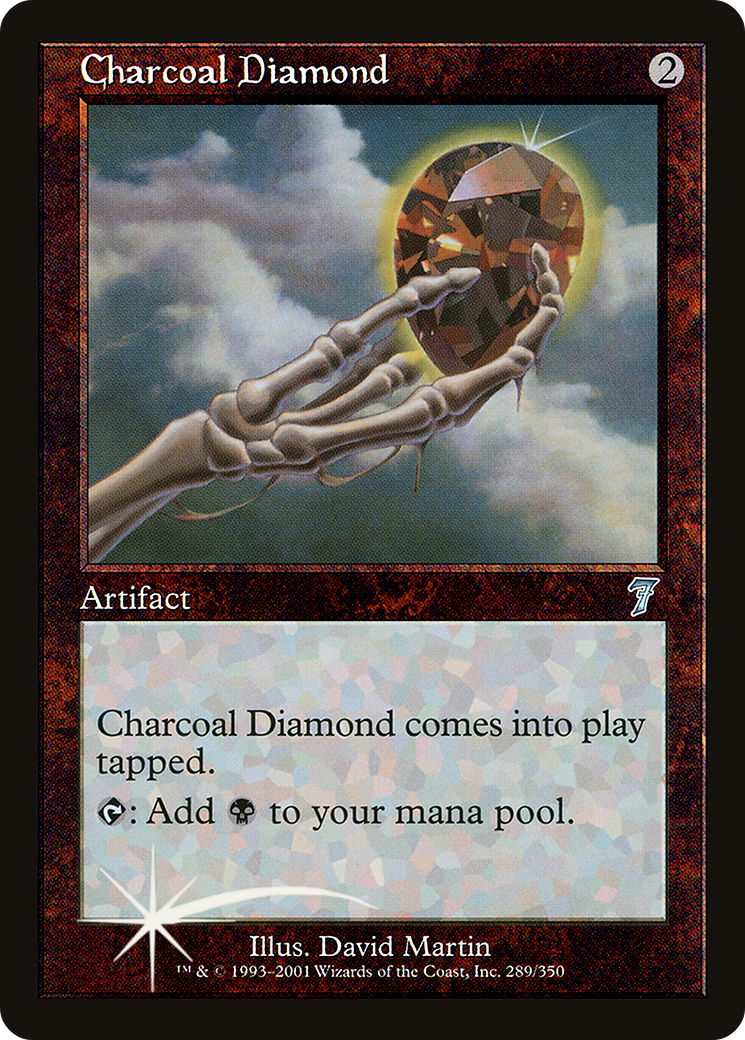 Charcoal Diamond (7ED-289★) (Foil)