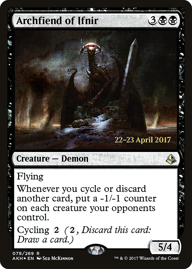 Archfiend of Ifnir (PRE-78S) (Foil)