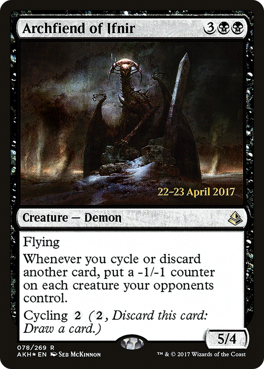 Archfiend of Ifnir (PRE-78S) (Foil)