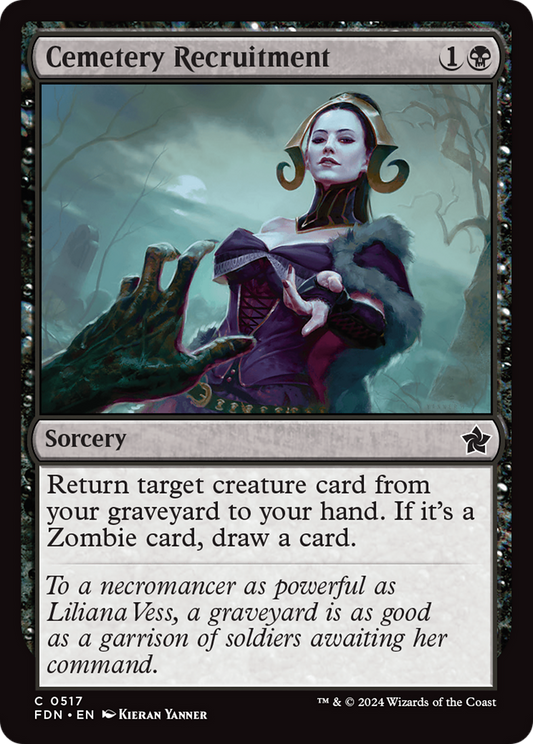 Cemetery Recruitment (FDN-517)