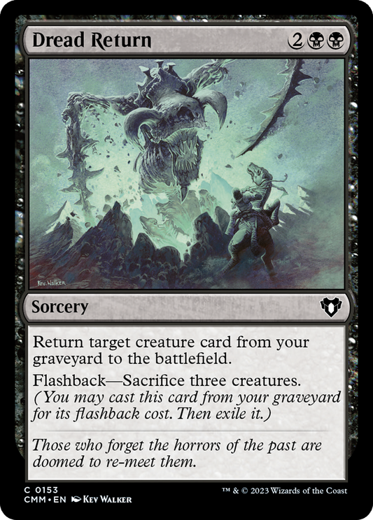 Dread Return (CMM-153) (Foil)