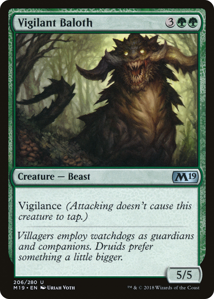Vigilant Baloth (M19-206) (Foil)