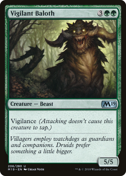 Vigilant Baloth (M19-206) (Foil)