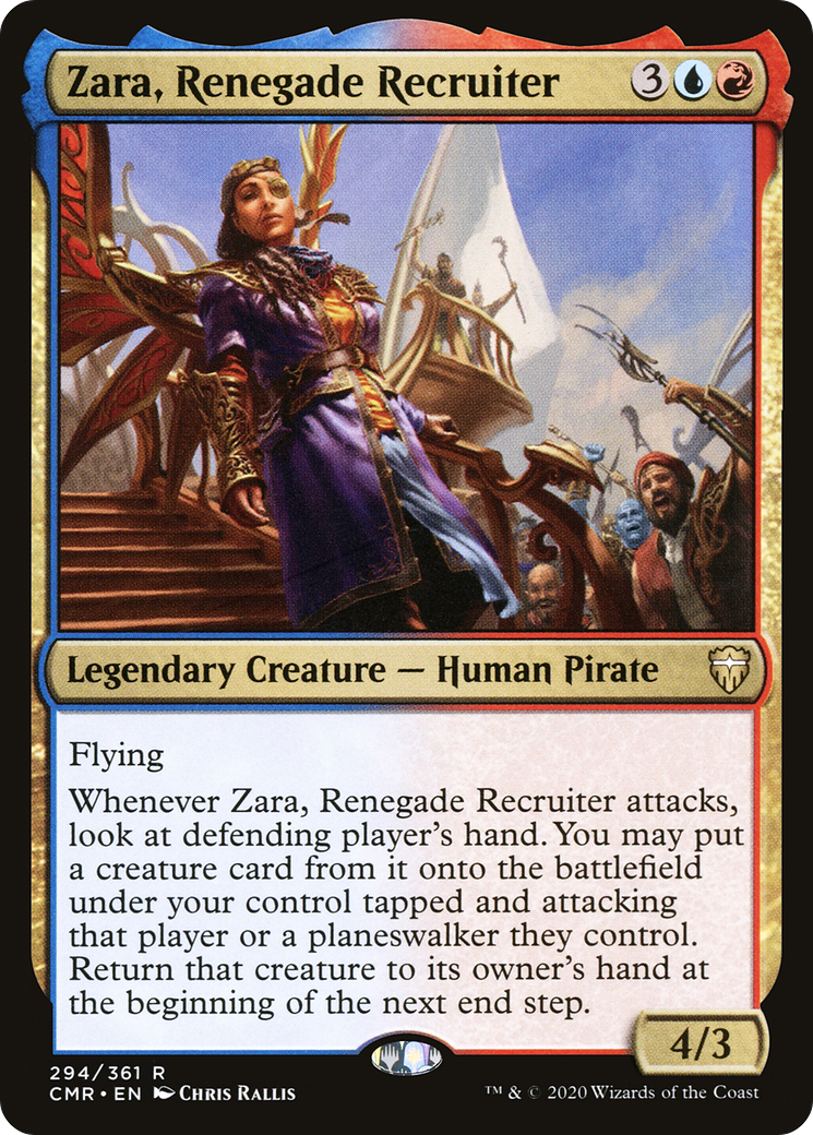 Zara, Renegade Recruiter (CMR-294) (Foil)