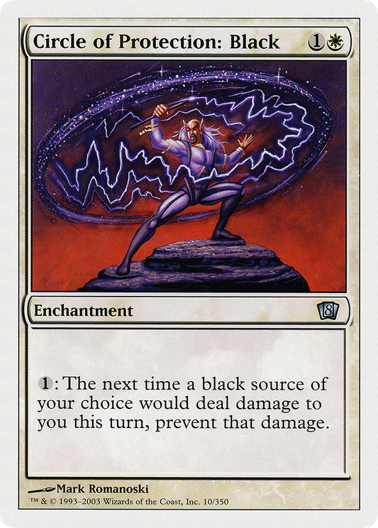 Circle of Protection: Black (8ED-010)