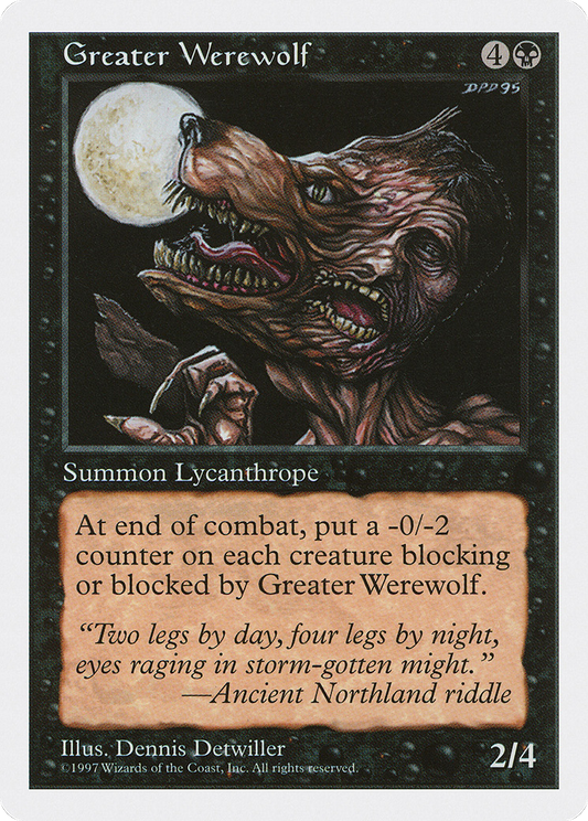 Greater Werewolf (5ED-166)