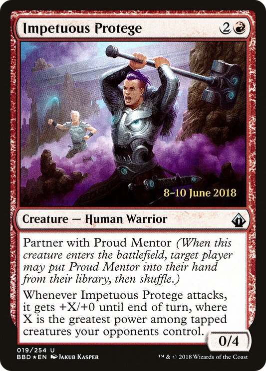 Impetuous Protege (LARP-19S) (Foil)