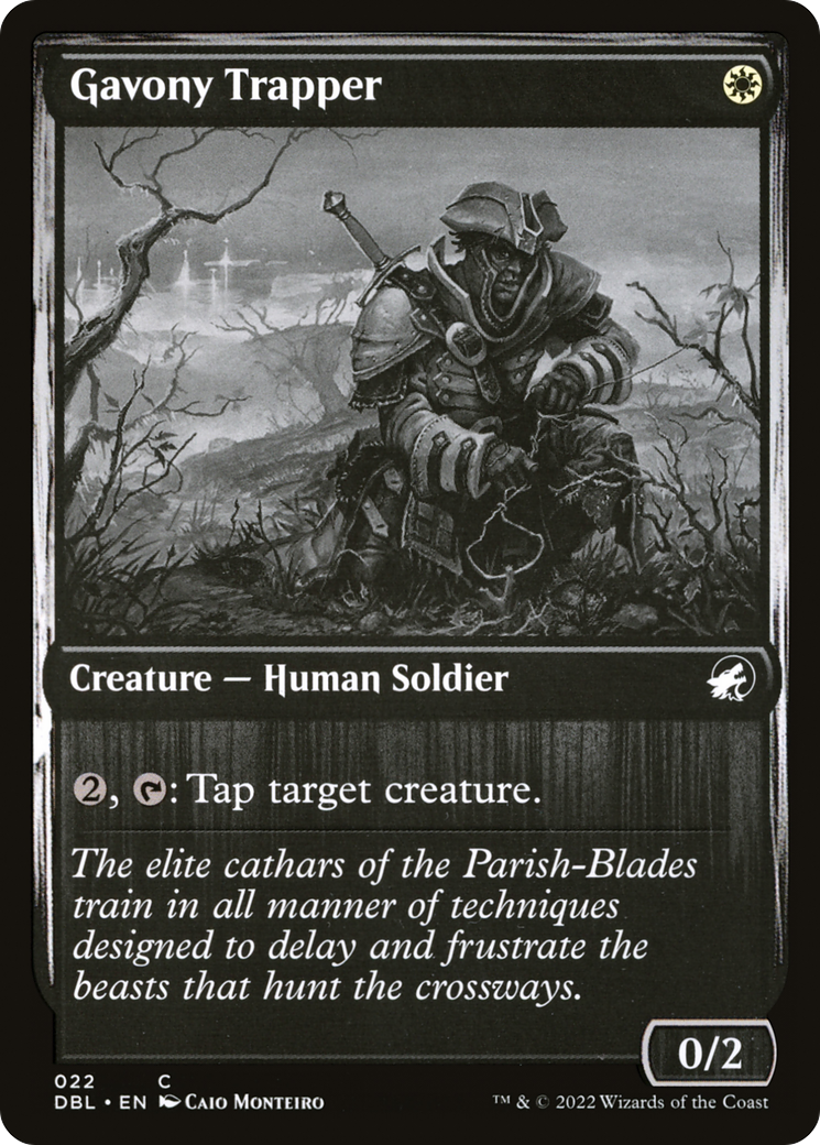 Gavony Trapper (DBL-022) (Foil)