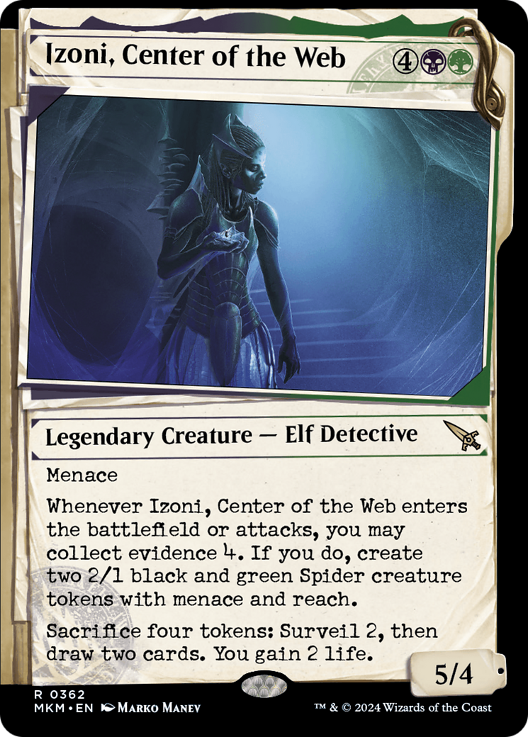 Izoni, Center of the Web (MKM-362) (Showcase)