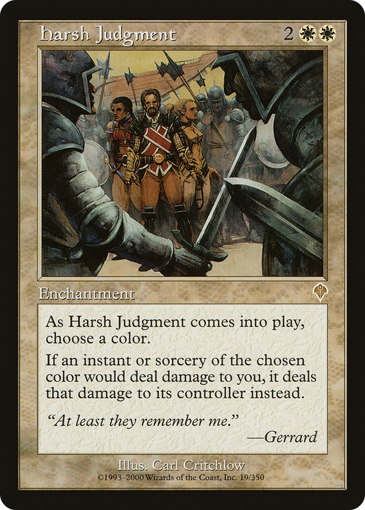Harsh Judgment (INV-019)
