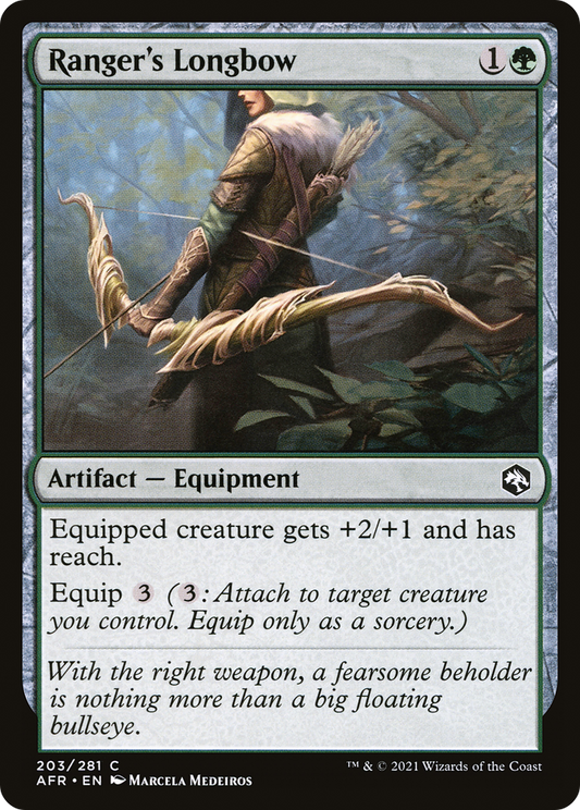 Ranger's Longbow (AFR-203) (Foil)