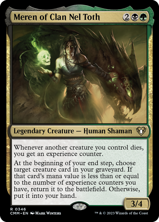 Meren of Clan Nel Toth (CMM-346) (Foil)