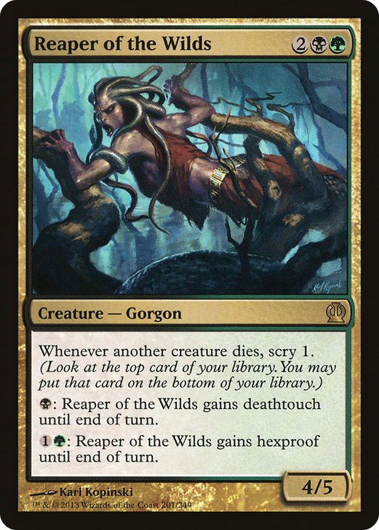 Reaper of the Wilds (THS-201) (Foil)