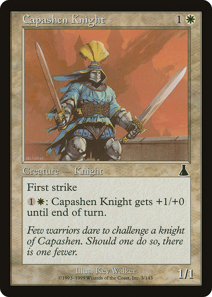 Capashen Knight (UDS-003) (Foil)