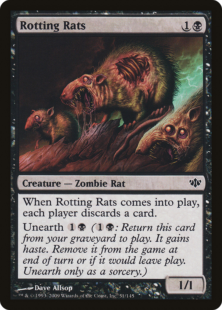 Rotting Rats (CON-051) (Foil)