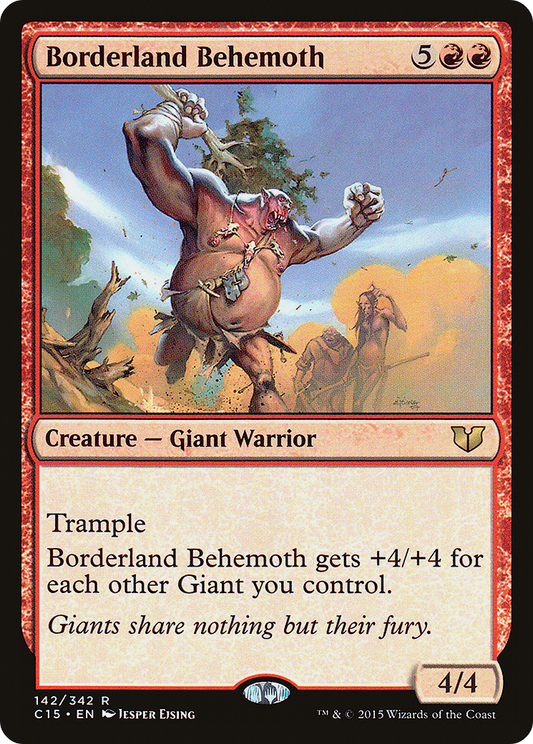 Borderland Behemoth (C15-142)