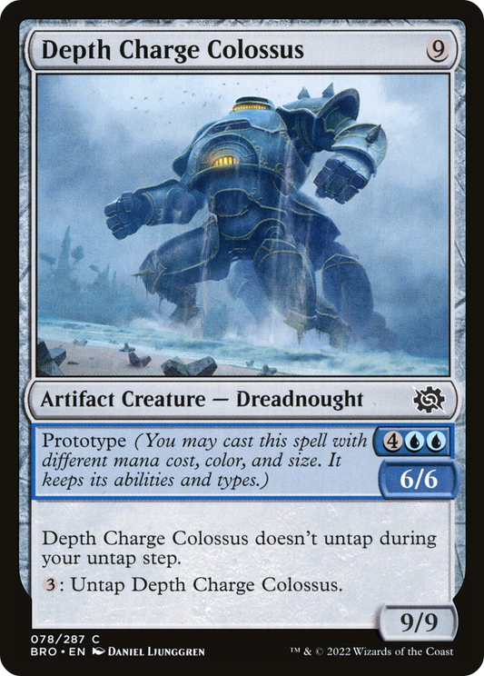 Depth Charge Colossus (BRO-078) (Foil)