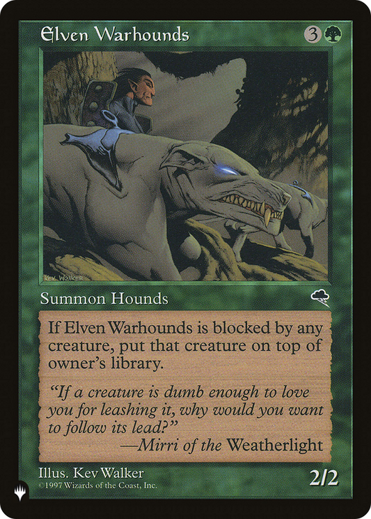 Elven Warhounds (LIST-TMP-225)