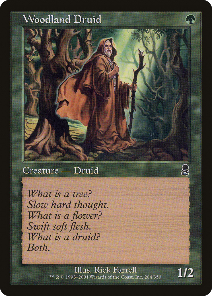 Woodland Druid (ODY-284) (Foil)