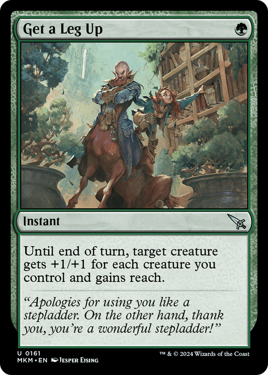Get a Leg Up (MKM-161) (Foil)