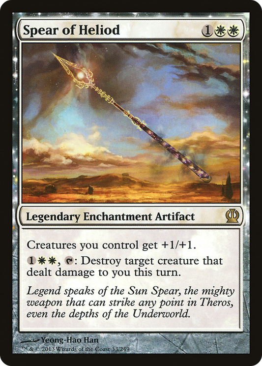 Spear of Heliod (THS-033) (Foil)