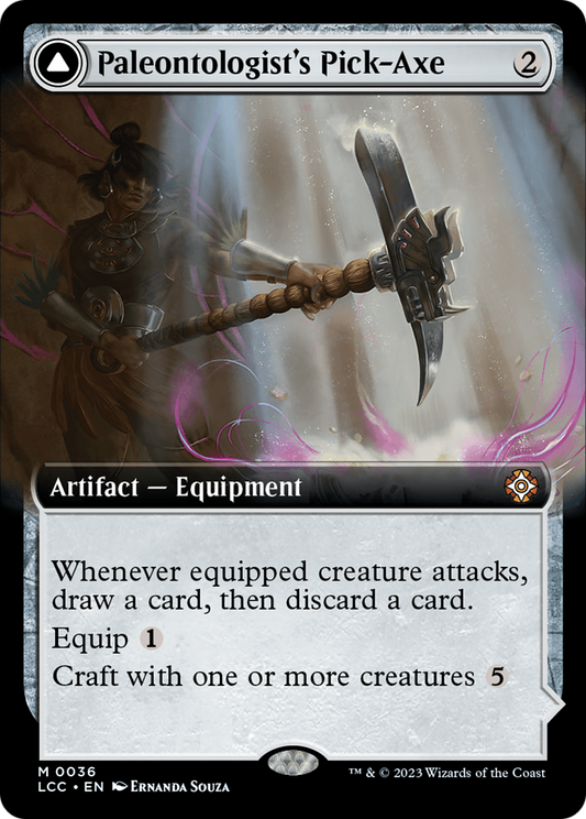 Paleontologist's Pick-Axe // Dinosaur Headdress (LCC-036) (Extended Art)