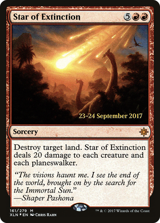 Star of Extinction (PRE-161S) (Foil)