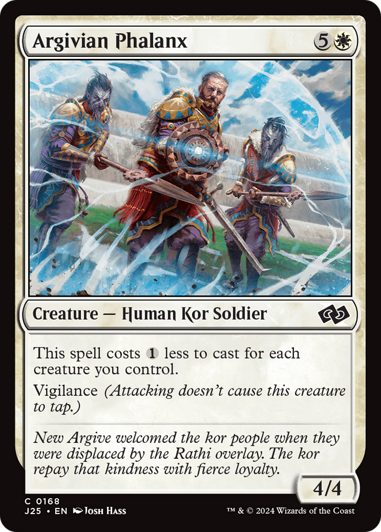 Argivian Phalanx (J25-168)