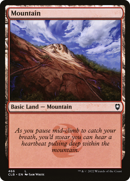 Mountain (CLB-466) (Foil)