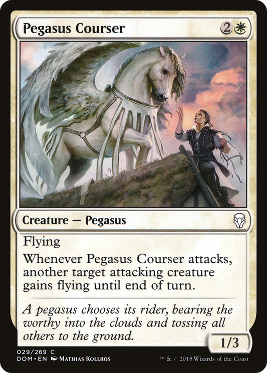Pegasus Courser (DOM-029) (Foil)