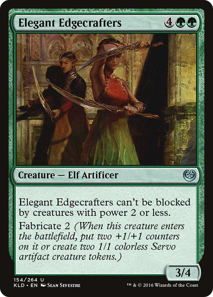 Elegant Edgecrafters (KLD-154) (Foil)