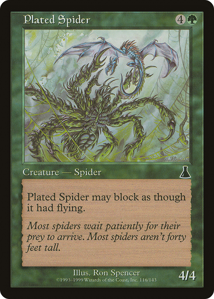 Plated Spider (UDS-116) (Foil)