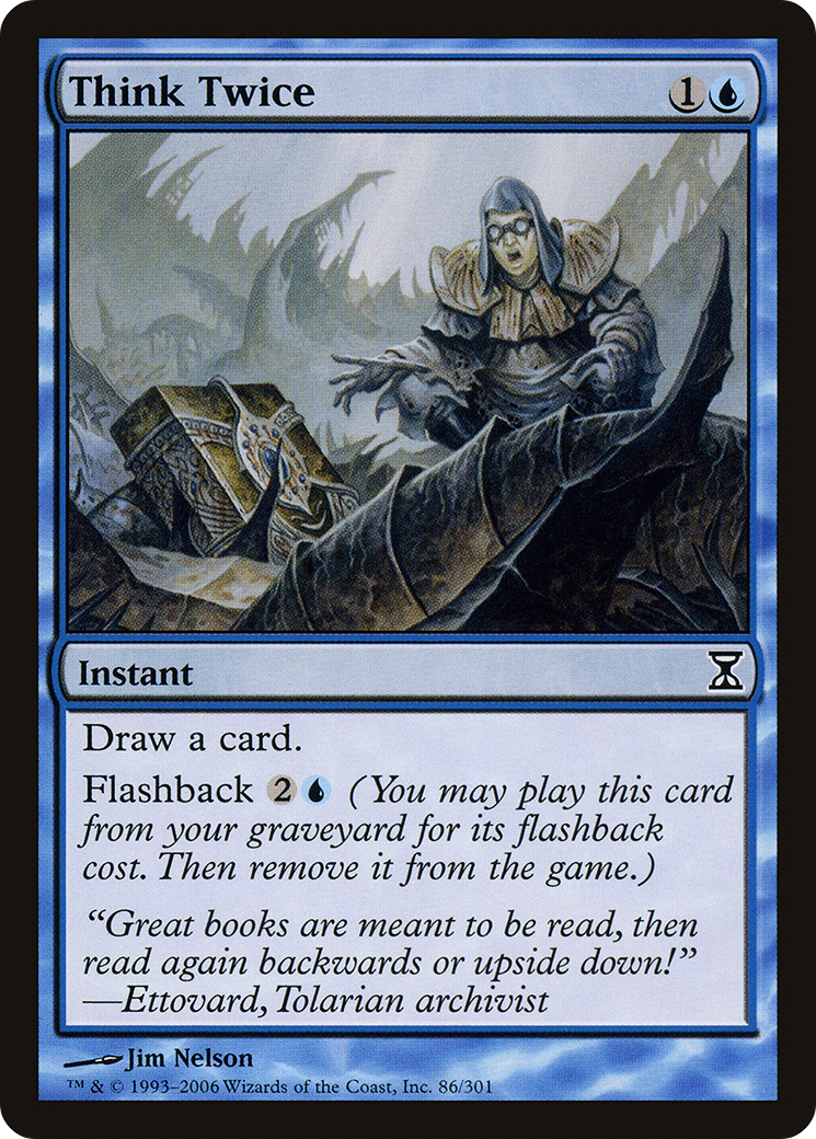 Think Twice (TSP-086) (Foil)