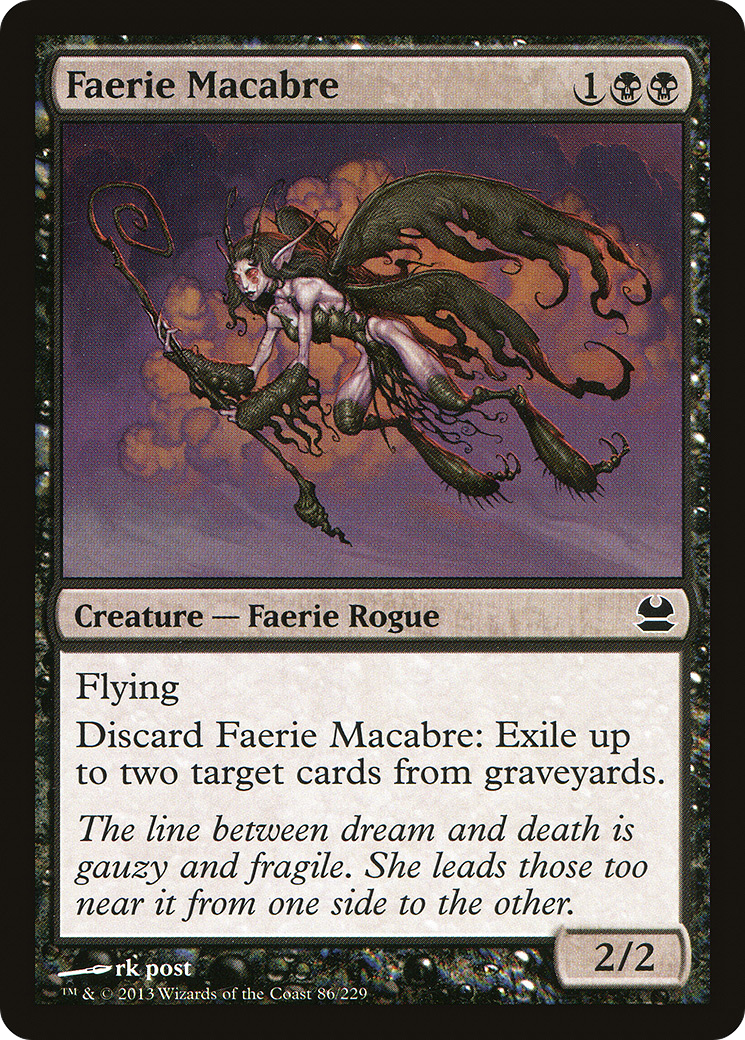 Faerie Macabre (MMA-086) (Foil)