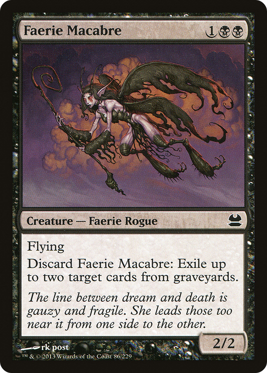 Faerie Macabre (MMA-086) (Foil)