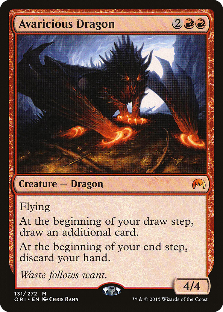 Avaricious Dragon (ORI-131)