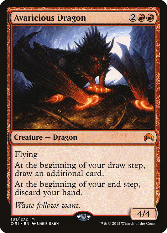 Avaricious Dragon (ORI-131)