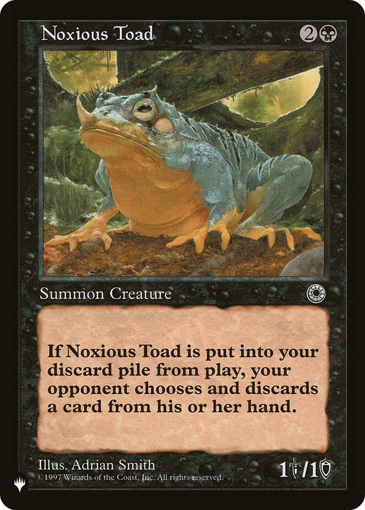 Noxious Toad (LIST-POR-104)