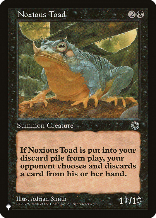 Noxious Toad (LIST-POR-104)