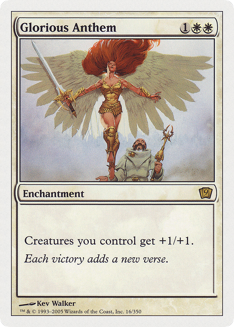 Glorious Anthem (9ED-016)
