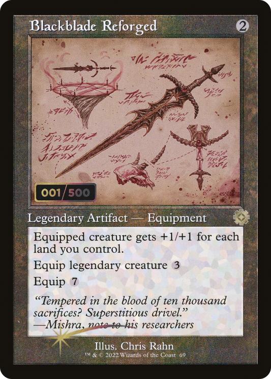 Blackblade Reforged (BRR-69Z) (Foil) (Serialized)