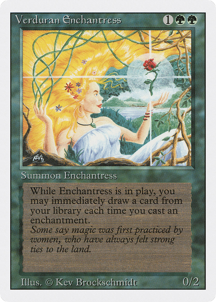 Verduran Enchantress (3ED-223)