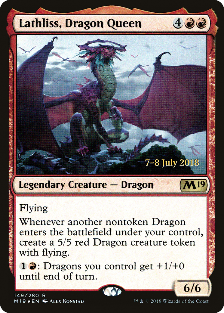 Lathliss, Dragon Queen (PRE-149S) (Foil)