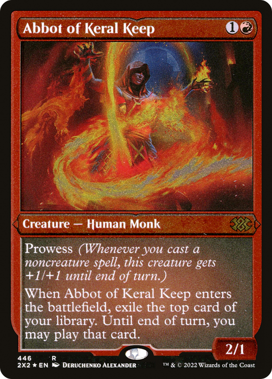 Abbot of Keral Keep (2X2-446) (Etched Foil)
