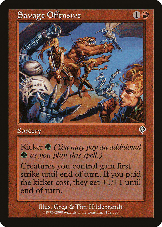 Savage Offensive (INV-162) (Foil)